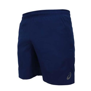 ASICS 男7吋平織短褲-五分褲 運動 休閒 訓練 慢跑