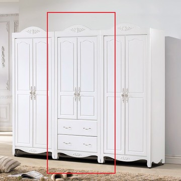 艾莉歐2.7尺二抽衣櫥