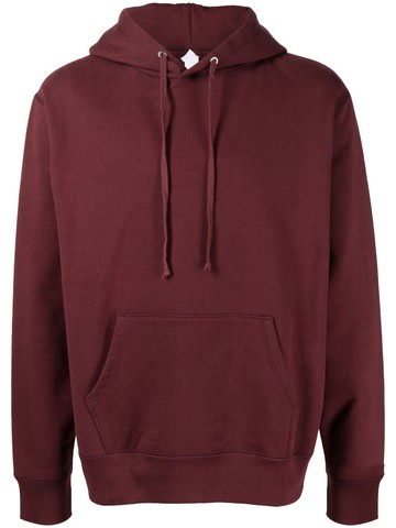 Suicoke - drawstring pullover hoodie - unisex - Cotton - M - Red