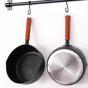 日式雪平鍋麥飯石不粘鍋家用輔食鍋煮泡面鍋煮牛奶鍋小湯鍋電磁爐