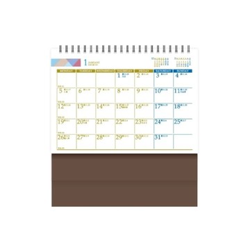 明鍠 2026年 簡約系三角桌曆 25K