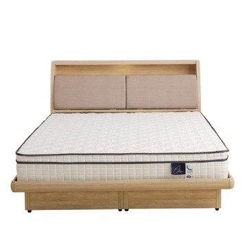 【本木】羅伯 貓抓皮收納插座房間三件組-雙人加大6尺 床墊+床頭+掀床雙大6尺