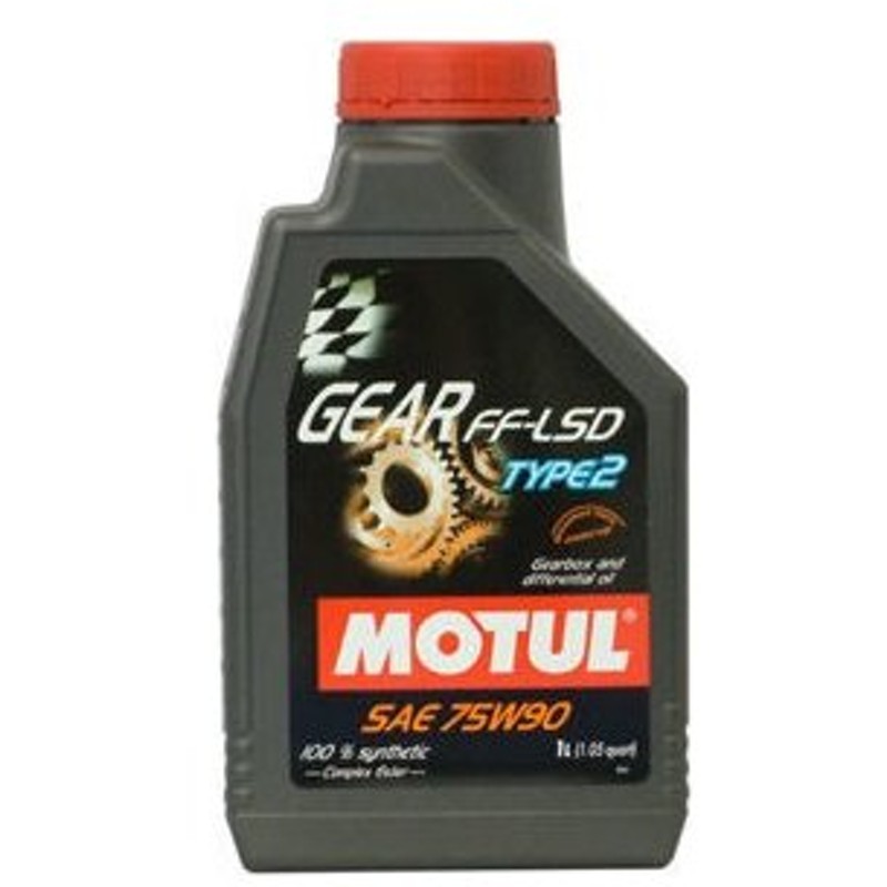 市場 国内正規品 1L×3缶 API 75W-90 FF-LSD GEAR TYPE2 MOTUL 100%化学合成 ペール GL5