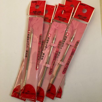 [沐沐屋] 高級鋼 白鐵花紋 六角 青春棒 擠痘棒