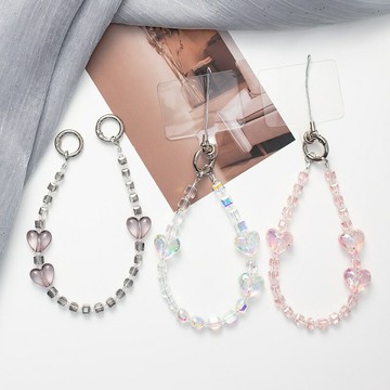 『百貨屋二號』短款串珠新款珍珠網紅手腕帶手機鏈手機繩防丟高端掛鏈手機掛繩