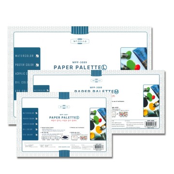 普思AP 美捷樂專家用紙調色盤S號(MPP-3087)