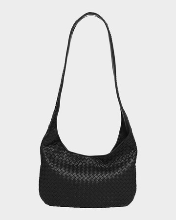 Intrecciato Leather Crossbody Bag