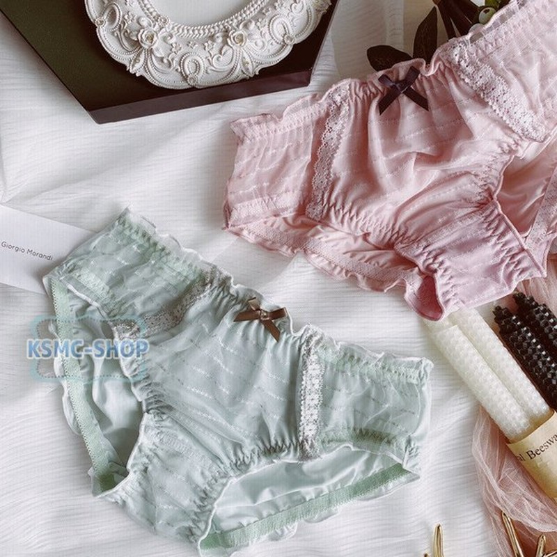 ショーツ レディース 綿 レース パンツ 可愛い 下着 柔らか 2枚セット 通気性 美尻ショーツ 10代 代 通販 Lineポイント最大get Lineショッピング