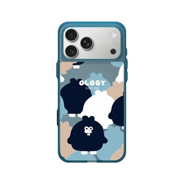 iPhone 17 Pro Max Clear (相機按鈕) 夜幕藍 - 奧樂雞 Ology - 迷彩雞