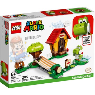 【台中翔智積木】LEGO 樂高 Super Mario 系列 71367 瑪利歐之家 & 耀西