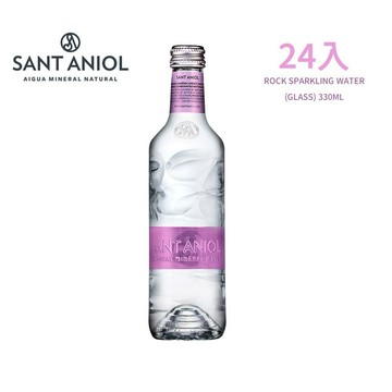 (常溫)西班牙SANT ANIOL聖艾諾火山岩氣泡水(玻璃瓶)330MLX72瓶/共3箱