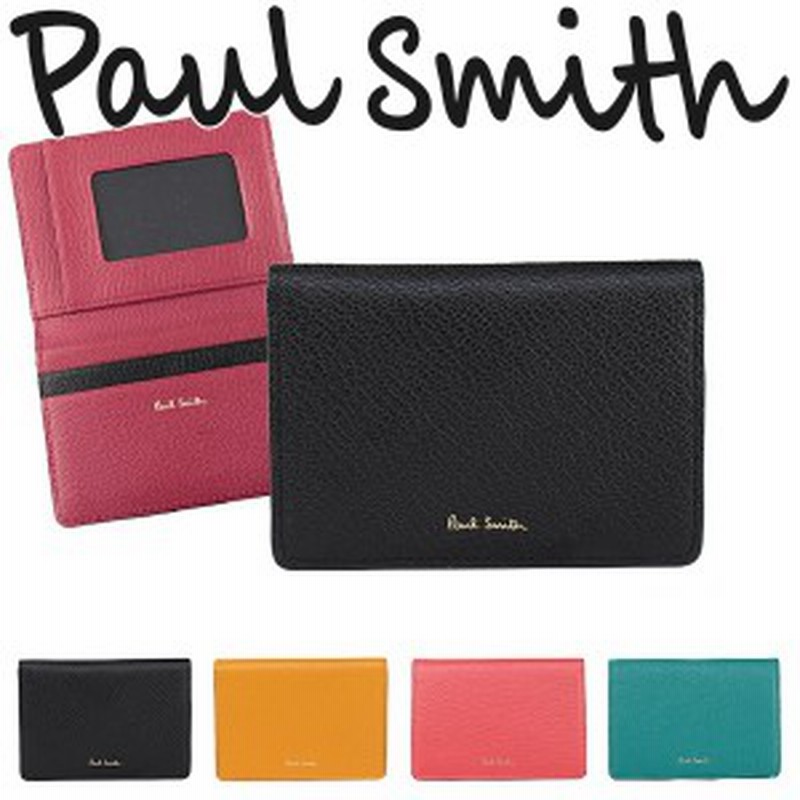 ラスト1点 ポールスミス 定期入れ レディース Paul Smith パスケース ピンク レッド コラル 山羊革 カラーブロックゴート W671 通販 Lineポイント最大1 0 Get Lineショッピング