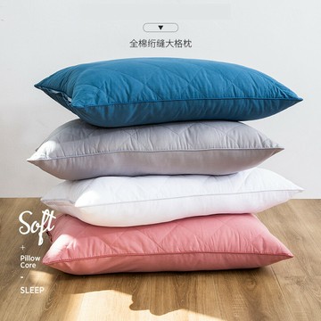 五星級酒店枕芯枕頭單人家用成人枕頭芯夏羽絲絨學生枕芯整頭一只
