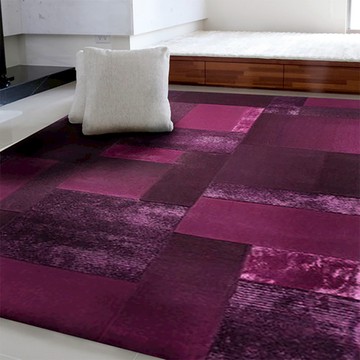 Fuwaly｜德國Esprit home 紫淵造型地毯-70x140cm ESP2827-02