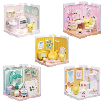 小禮堂 寶可夢 Peaceful Place-Pokepeace House DIY組裝玩具