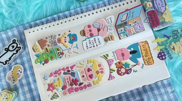 【coloryeah】兩週年 原創手帳 周邊膠帶