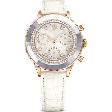 SWAROVSKI Octea Chrono 水晶計時手錶 女錶-37mm 5671150