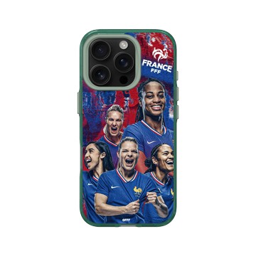 iPhone 16 Pro Clear 憂墨綠 - FFF - France National team - Women