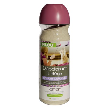 Pilou 皮樂 貓砂除臭粉 薰衣草  750g  1瓶