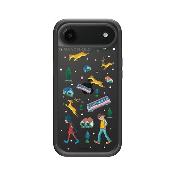 iPhone Air Mod NX -邊框背蓋組合 (相機按鈕) 黑 - 幾米 Jimmy Liao - 星空-有人陪伴真好