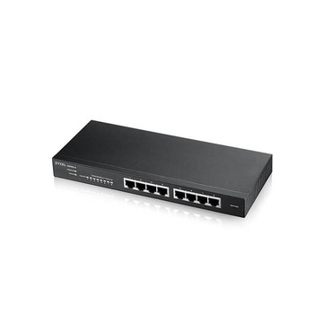Zyxel 【ZYXEL合勤】帝網監視器 GS1915-8 8埠GbE智慧型網管交換器 網路交換器 100/1000 Mbps