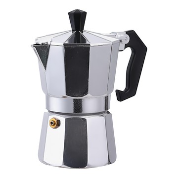 經典義式品味摩卡壺 100ml  1個  銀色