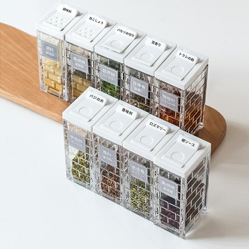 ✨台灣現貨??燒烤透明調味罐 調味瓶 胡椒罐 辣椒罐 香料瓶 粗孔 細孔 #丹丹悅生活