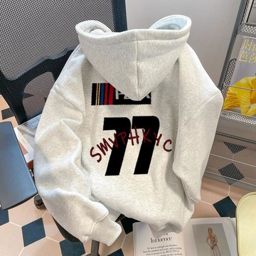 已售9642件💖REOY 帽t 連帽衛衣 美式 復古 無口袋衛衣 寬鬆 oversize 潮流 印花帽t 男女衣服 秋