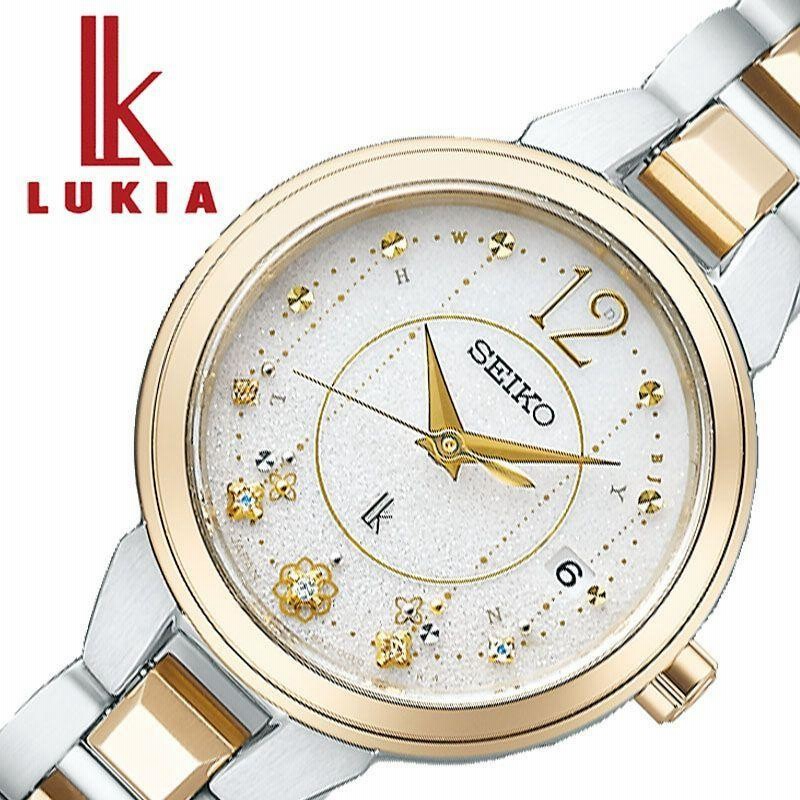 セイコー ルキア 2020 クリスマス限定モデル ソーラー 電波 時計 SEIKO LUKIA Christmas limited model 腕時計  レディース ホワイト SSVW184 人気 | LINEショッピング