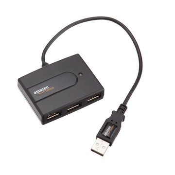 [2東京直購] AmazonBasic Multi 集線器 HU2K44N3 USB 2.0 4端口