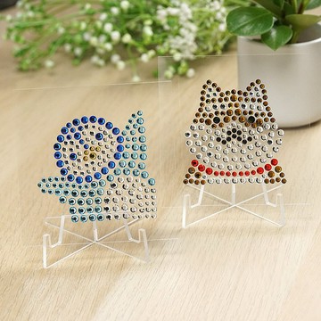 Rhinestone Craft動物水鑽裝飾DIY材料包