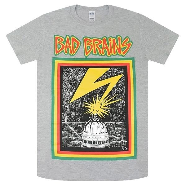 bad brains Tシャツ 89ツアー　Lサイズ ダークグレー bad brains Tシャツ 89ツアー Lサイズ ダークグレー bad brains