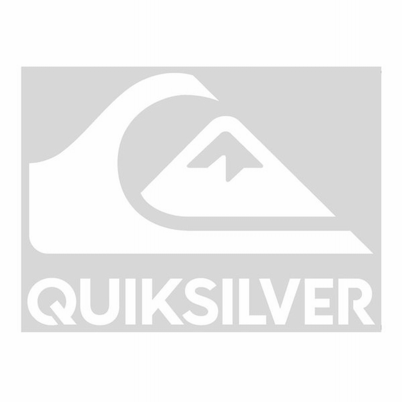 クイックシルバー Quiksilver ロゴ 転写ステッカー Qoa Wht Mens 通販 Lineポイント最大0 5 Get Lineショッピング