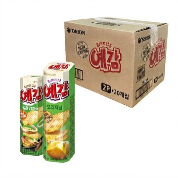 好麗友 韓國 預感香烤洋芋片64gx20入-洋蔥口味