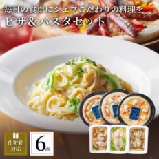 ぶどうの樹のシェフ特製ピザパスタセット