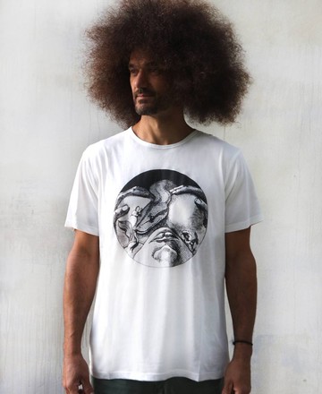 Glide 白色男士T恤