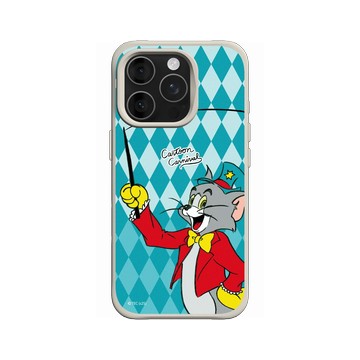 iPhone 16 Pro SolidX 貝殼灰 - 湯姆貓與傑利鼠 Tom and Jerry - 卡通嘉年華 - 湯姆貓