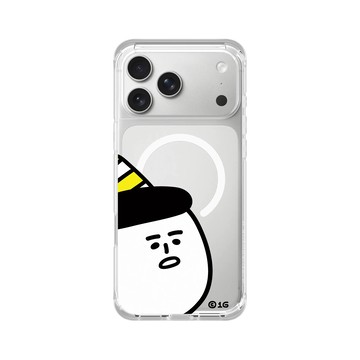 iPhone 17 Pro Max ClearX (MagSafe 兼容) 晶透白 - 1G - 生日帽