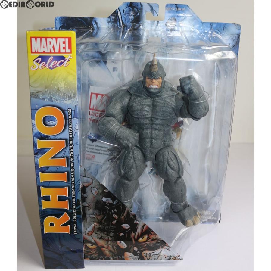 中古即納』{FIG} マーベルセレクト/ ライノ スパイダーマン 完成