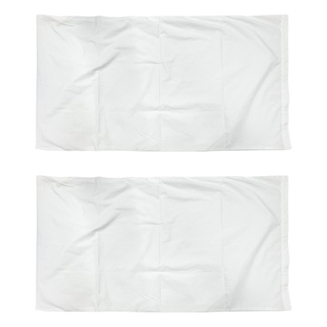 LIFE 來福牌 府綢枕套  2個  102 x 51cm  白色