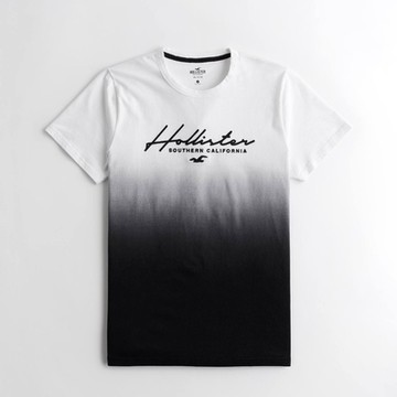Hollister HCO 男性 短袖 T恤 黑色 1920