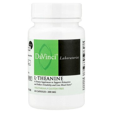 DaVinci Laboratories, L-茶氨酸，200 毫克，60 粒膠囊