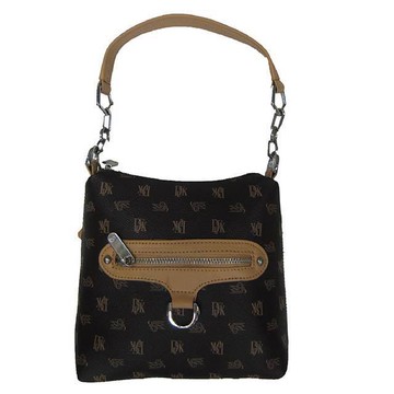 ITALI DUCK 肩側背小容量台灣製造進口防水防刮皮革+棉質內裡布附活動型長背帶