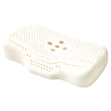 Bennis 班尼斯 飛碟護頸 天然乳膠枕  1個  60 x 38 x 11cm  白色