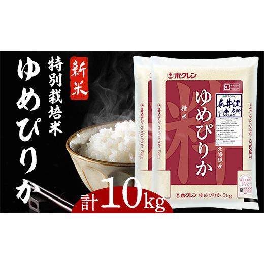 ふるさと納税 北海道 奈井江町 日経トレンディ「米のヒット甲子園」大賞受賞『特栽米ゆめぴりか5kg×2袋』