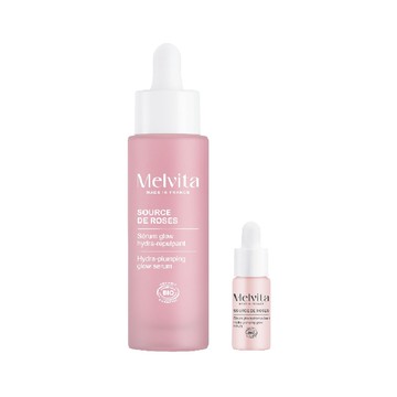 【Melvita】王者玫瑰凝水彈力精華加量組
