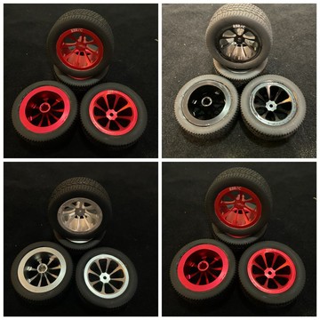 D12 WPL 頑皮龍 RBR/C 1:10 M車胎 金屬輪框 輪胎 5mm 可直上 免轉接座