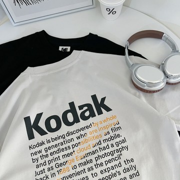 【MasCool】KODAK FILM 短袖 柯達 短T 短踢 短TEE 短袖T 男女同款 韓國代購