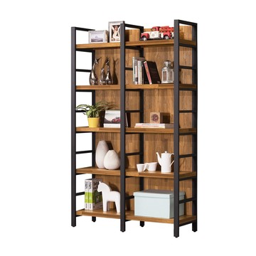 Homelike 喜家居工業風屏風置物架(1658)