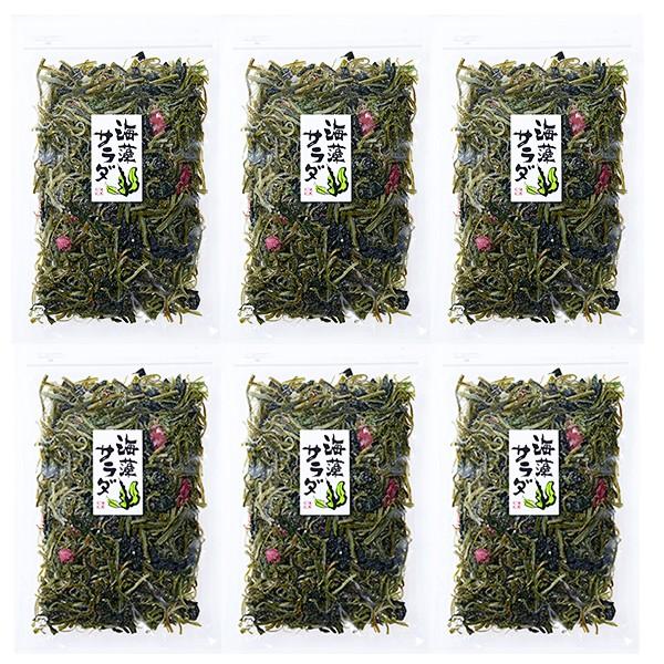 送料無料 海藻サラダ300g×6袋（計1800g）(冷蔵)